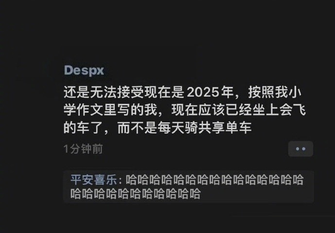 “还是无法接受现在已是2025年了 ​​​” ​​​