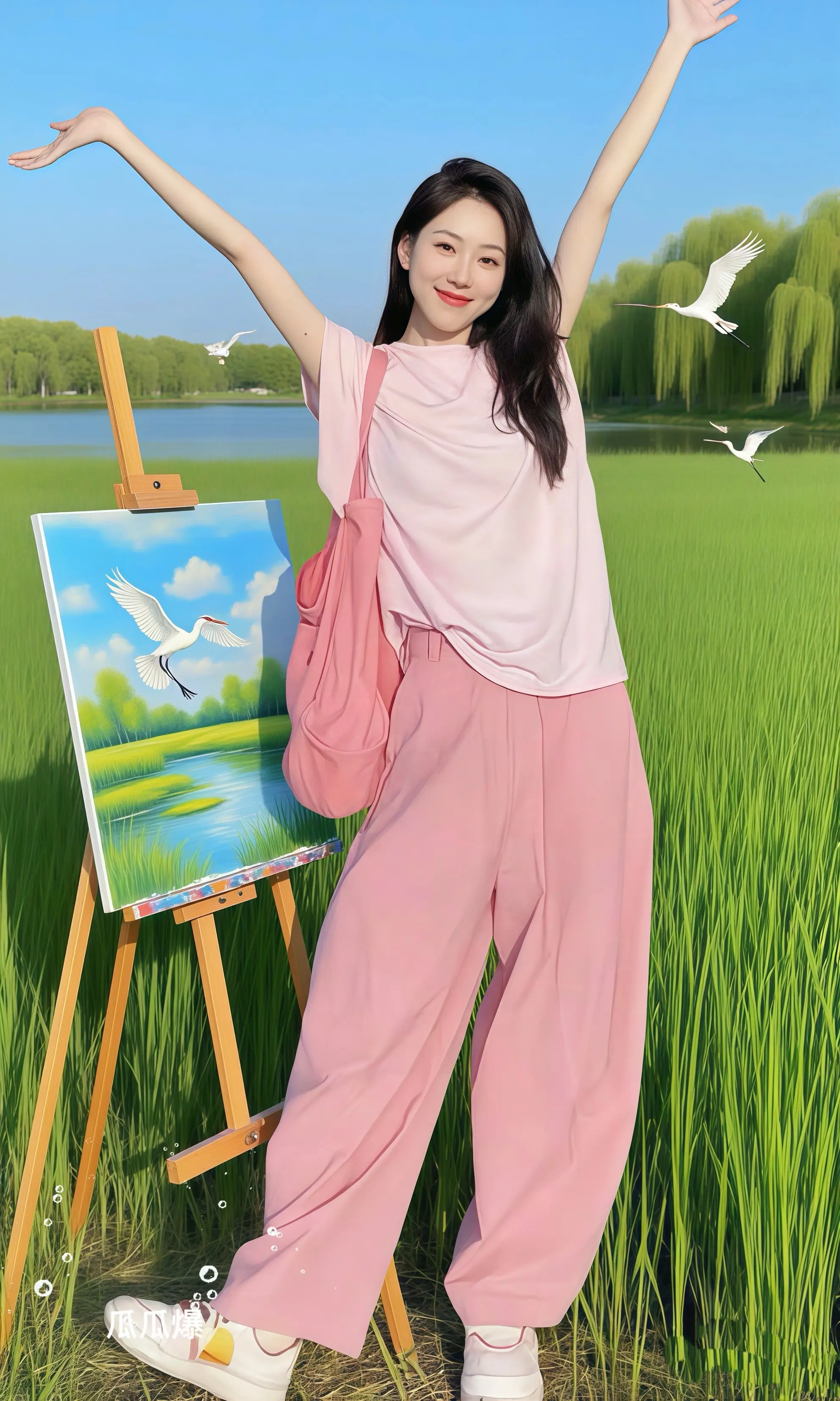 休闲减龄穿搭  创作灵感 简约基础款穿搭太耐看了 夏天该有的样子 梨形身材穿搭