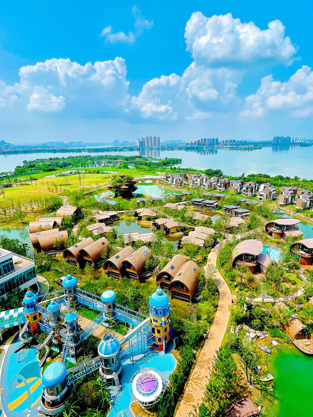 抓住夏天的尾巴❗️带娃来武汉开园森泊玩水💦