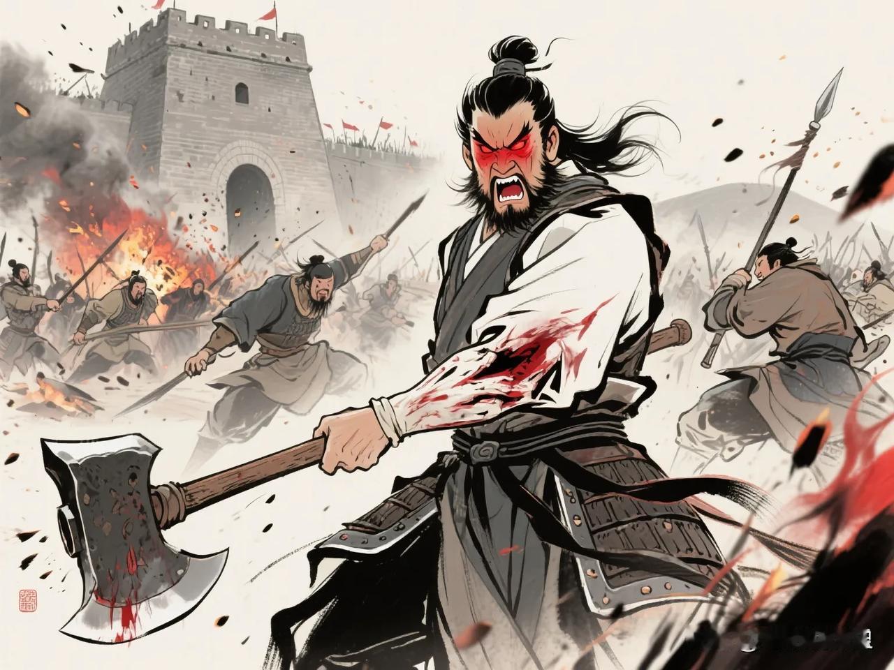 崇祯十五年，雁门关。大明悍将周遇吉正与流寇绞杀在一处。只听“咔嚓”一声令人牙酸的