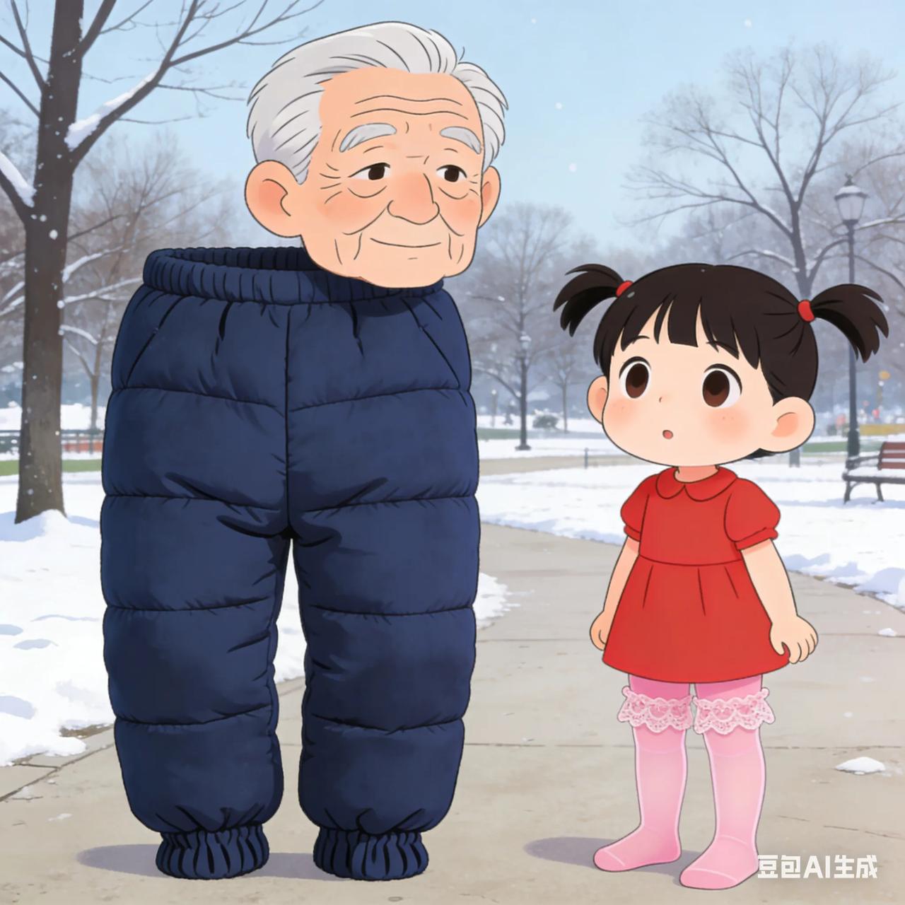 年轻真好十几岁的小姑娘这大冷天还丝袜呢，在看看我的老棉裤。哎老啦。
明天泡的枸杞