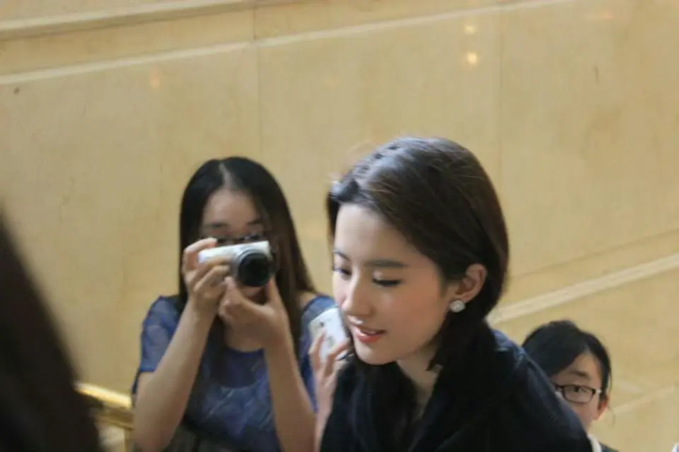 迎面而来的美貌