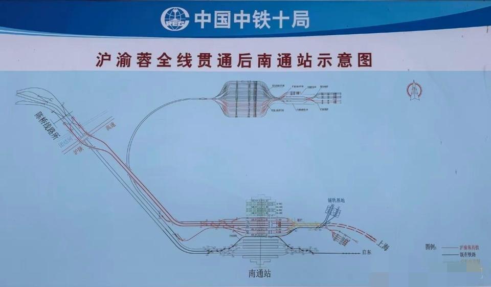 南通陈桥改造，4条高铁互通少绕1小时

南通的陈桥线路所改造最近终于落地，这看似