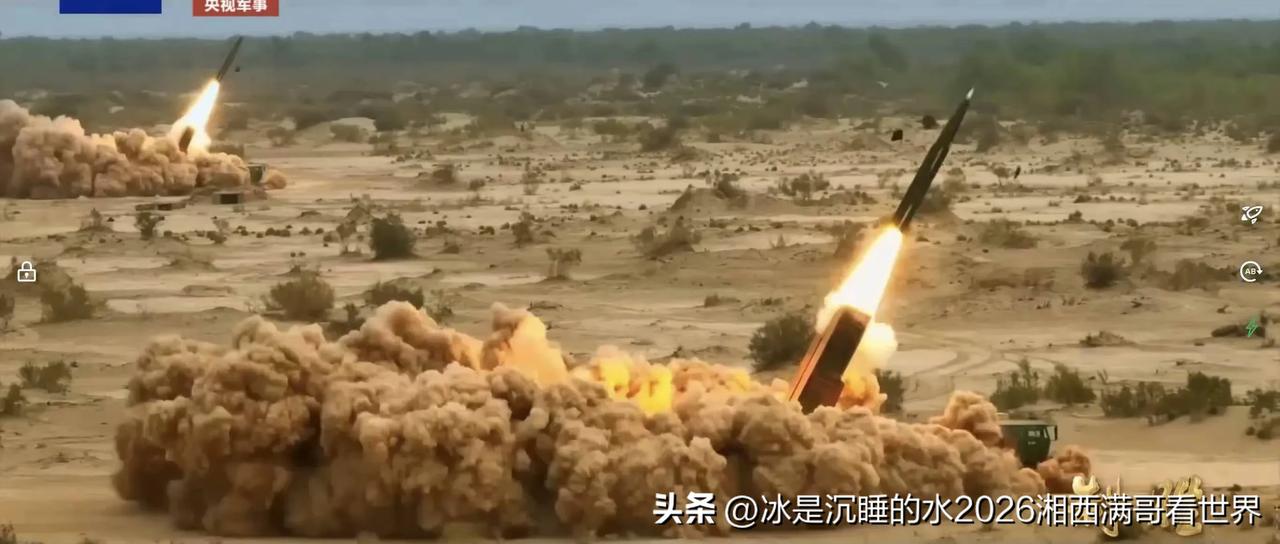 央视的《致胜》出现的陆地战场大杀器镜头，火龙腾空而起直插苍穹扑向远处的敌人目标，