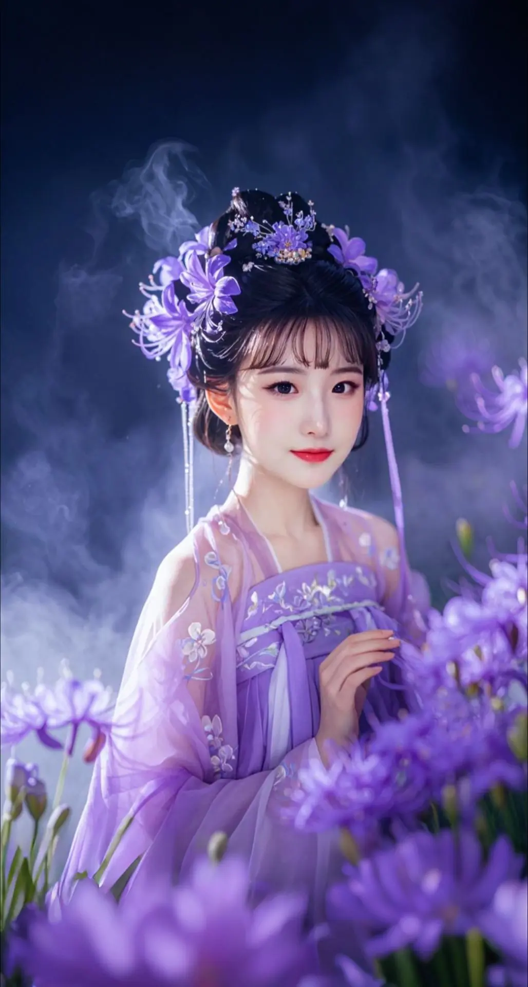 <p>AI扩图 AI花妖紫影 </p>