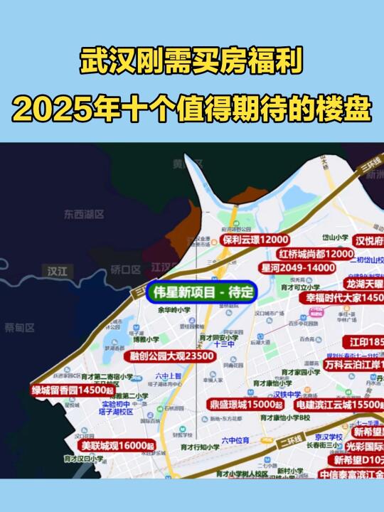 2025值得期待的十个刚需楼盘❗️