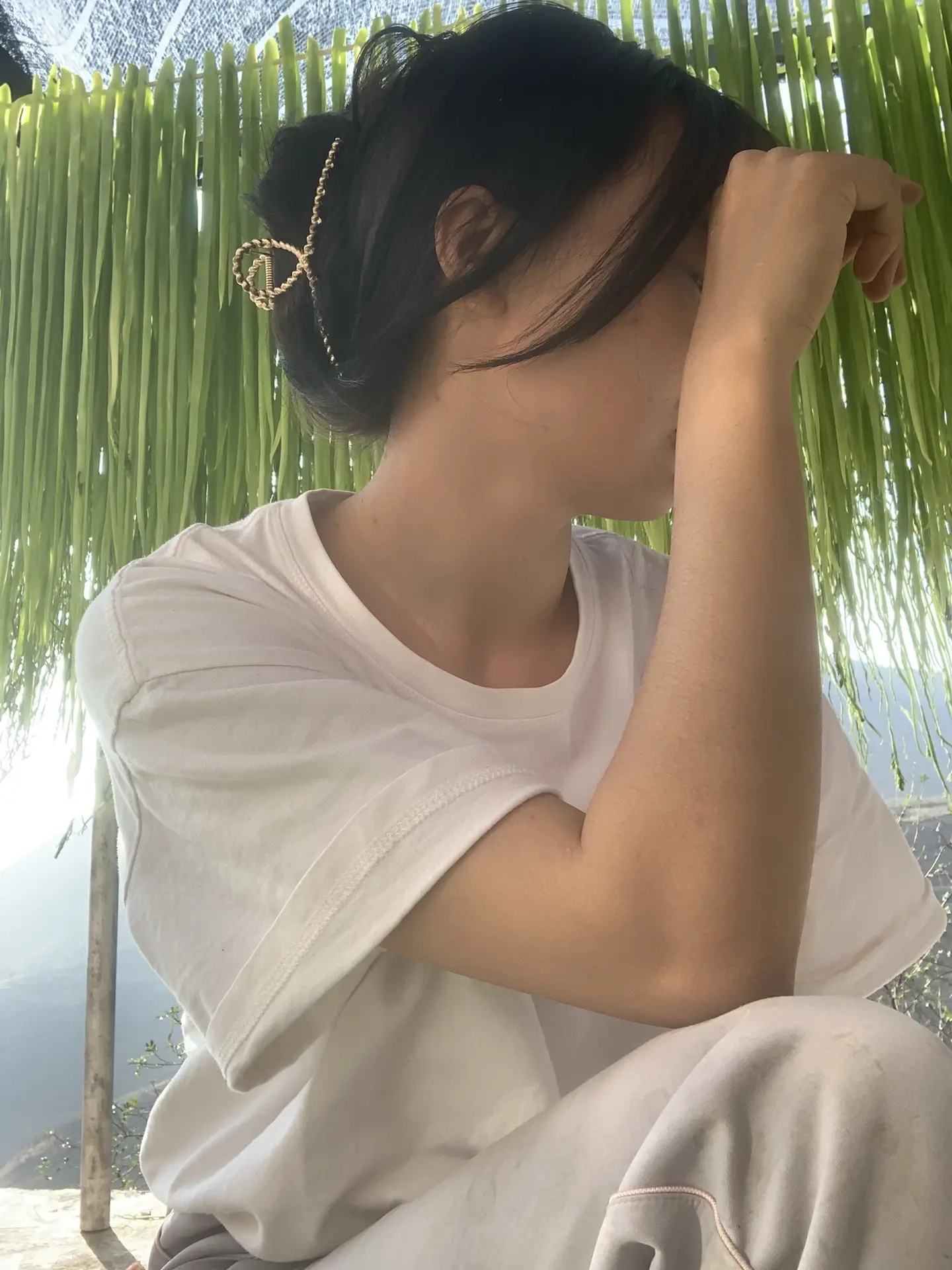 农村女孩日常 原相机 自己种的纯天然的绿色蔬菜
