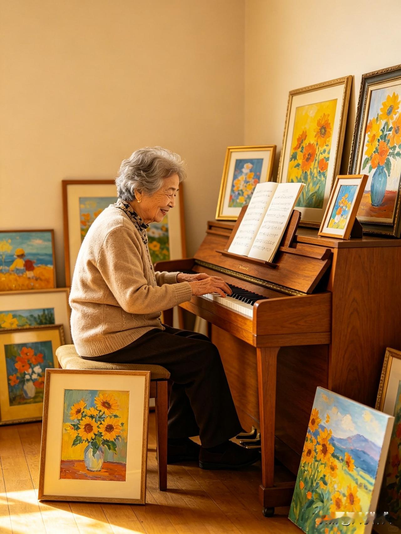 【71岁重新启程，她活成了所有女性艳羡的模样】
丈夫离世，儿女远居他乡，71岁的