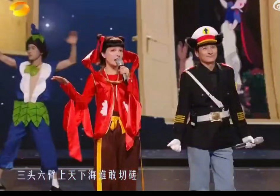 吴昕cos哪吒发文被自己帅到了，看出来是真的很喜欢这个造型了 