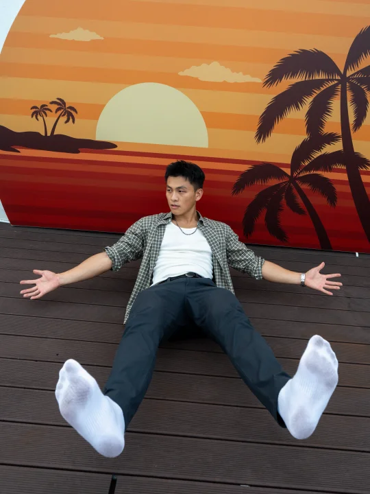 1️⃣个阳光型男人
