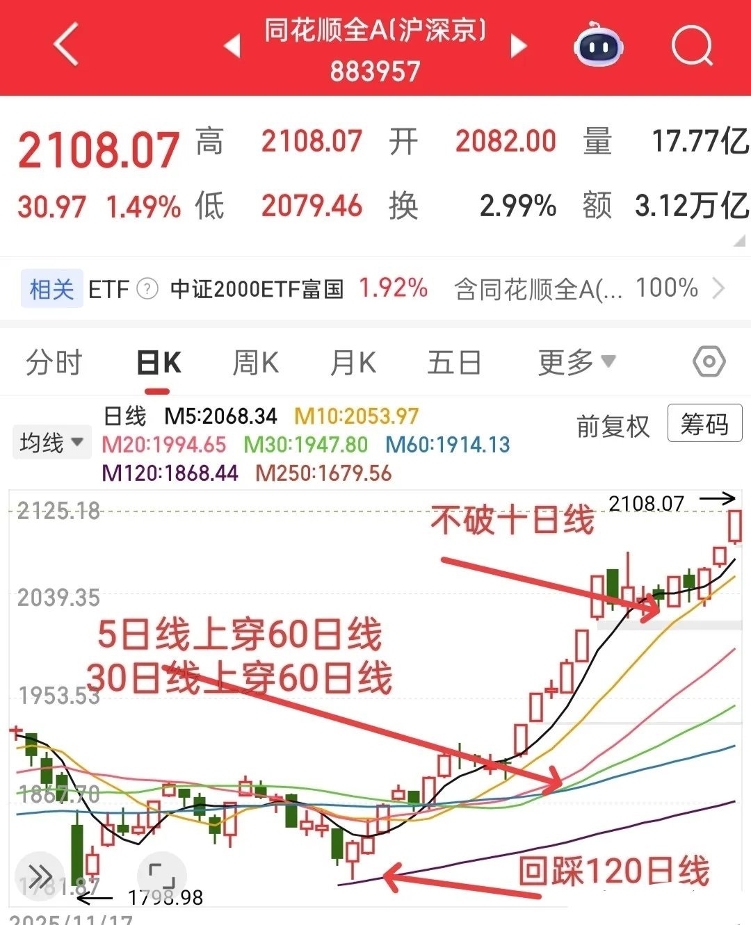 牛市氛围愈发浓厚，当下市场节奏该如何把握？用均线体系研判全A走势，逻辑清晰可落地