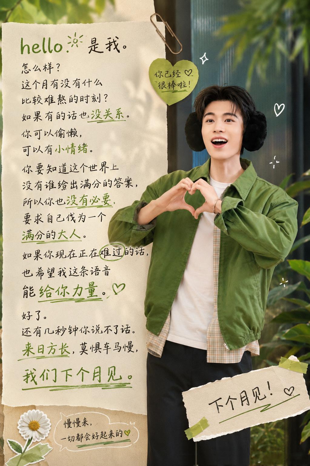 张凌赫张凌赫张凌赫何苏叶 莫惧车遥马慢～我们下个月见~
