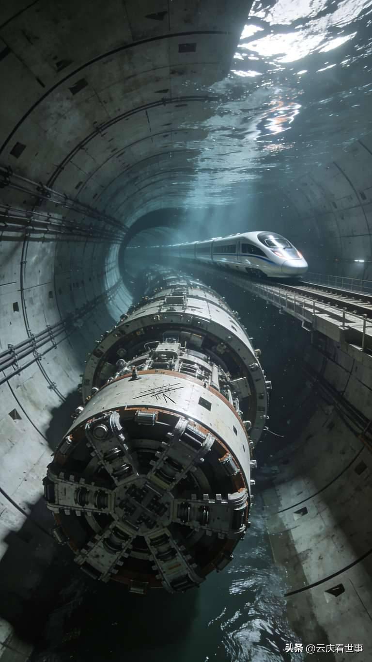 长江水下通高铁？中国基建又把“不可能”干成了！

谁能想到？以后坐高铁，真能从长
