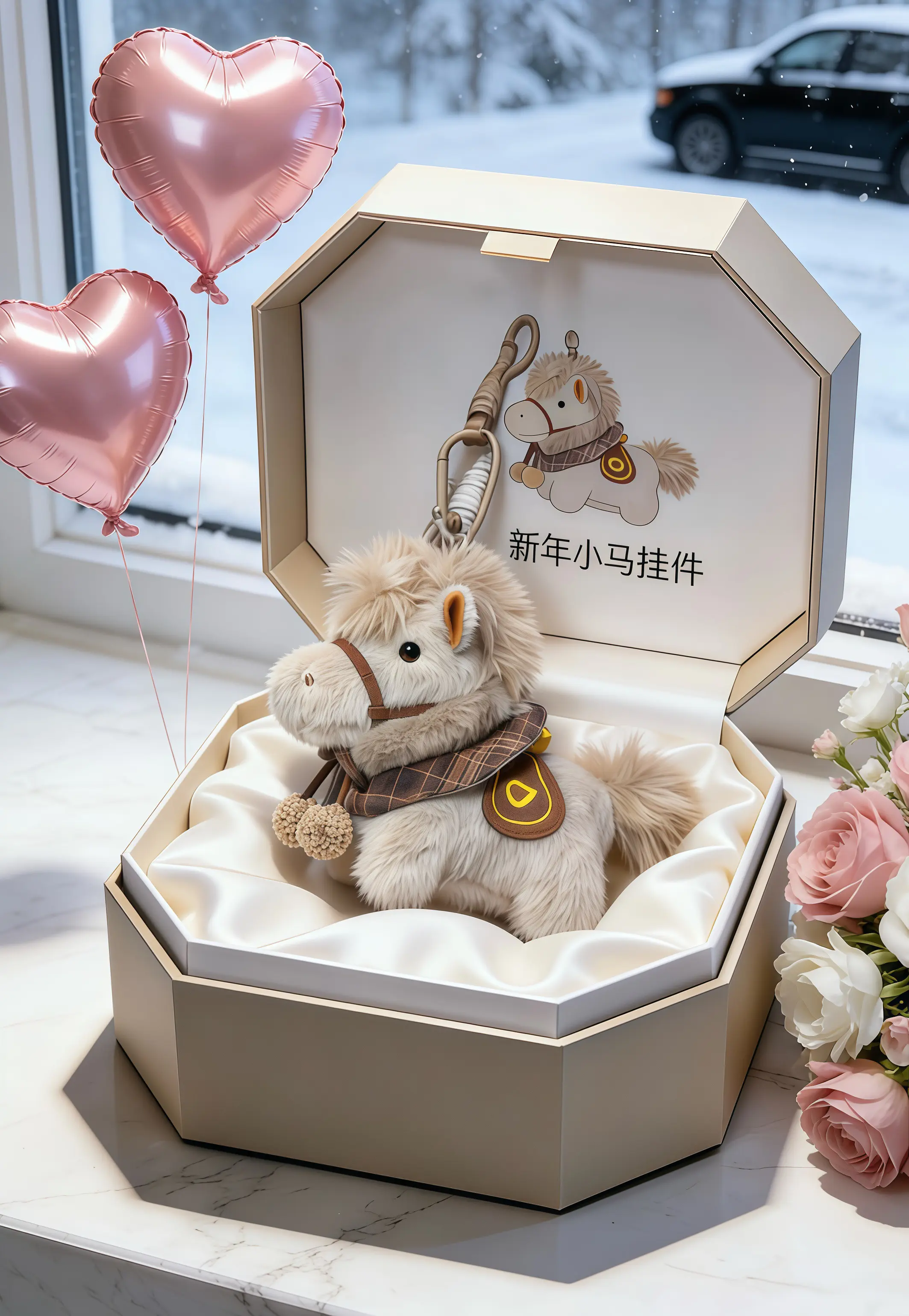 小马挂件 新年礼物 挂件 钥匙扣挂件 小马