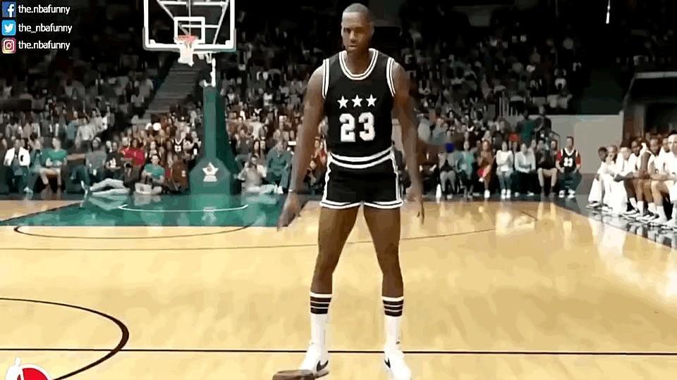 詹姆斯又亮出了新纪录，40,000+分超越时间极限。

他不仅是数据大神，更用幽