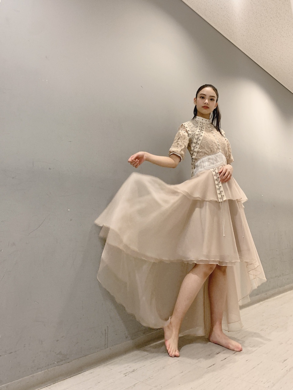 ひかりん🦋「32人で櫻の木になっている素敵なキービジュアルとなりました！今回の