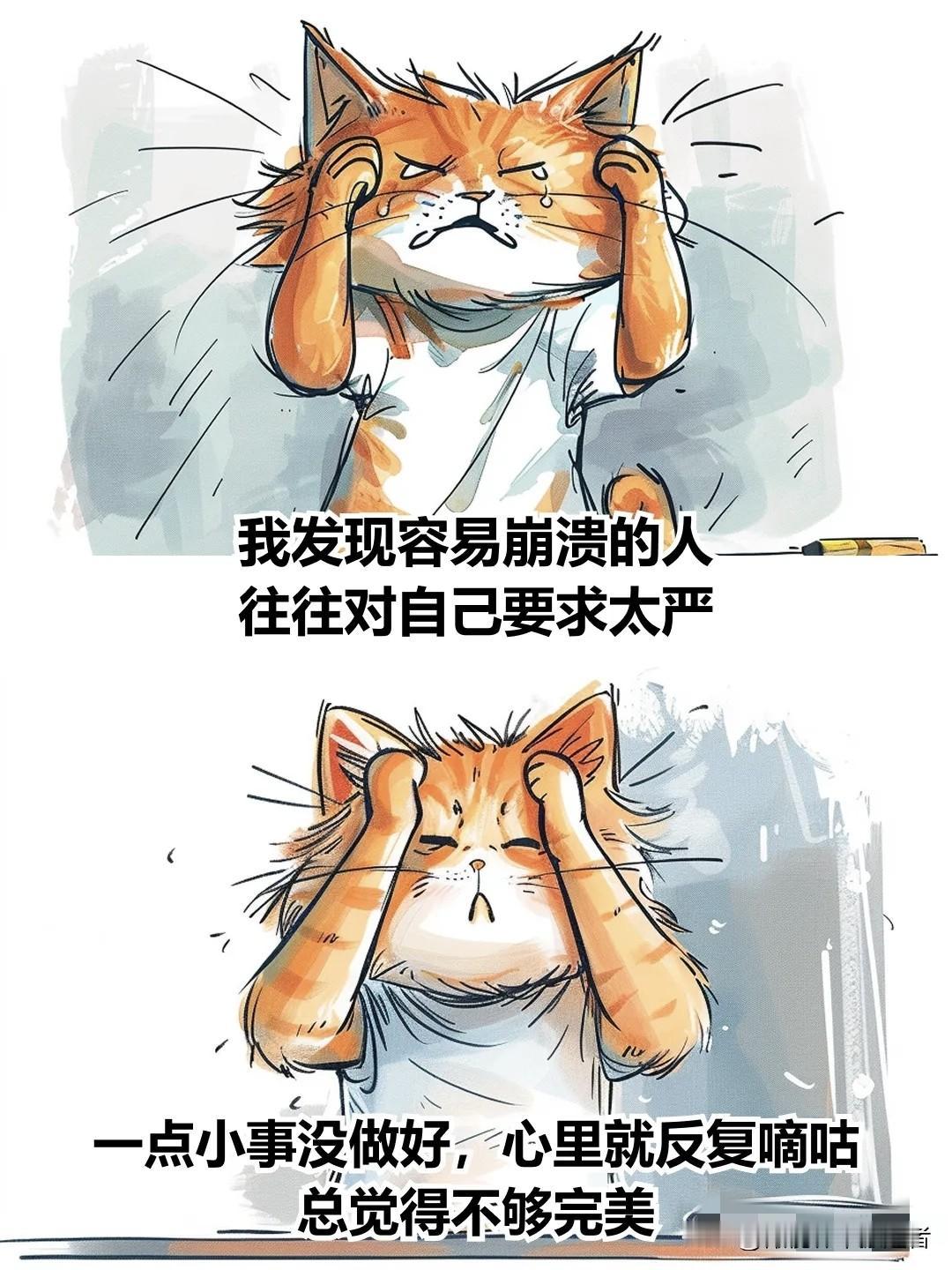 治愈漫画 I 我发现容易崩溃的人都有一个弱点