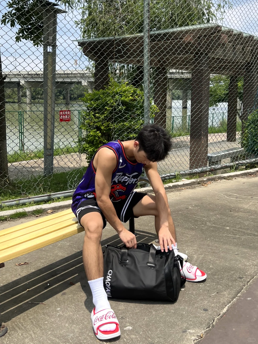 男大出门打球日常🏀🎽🎒