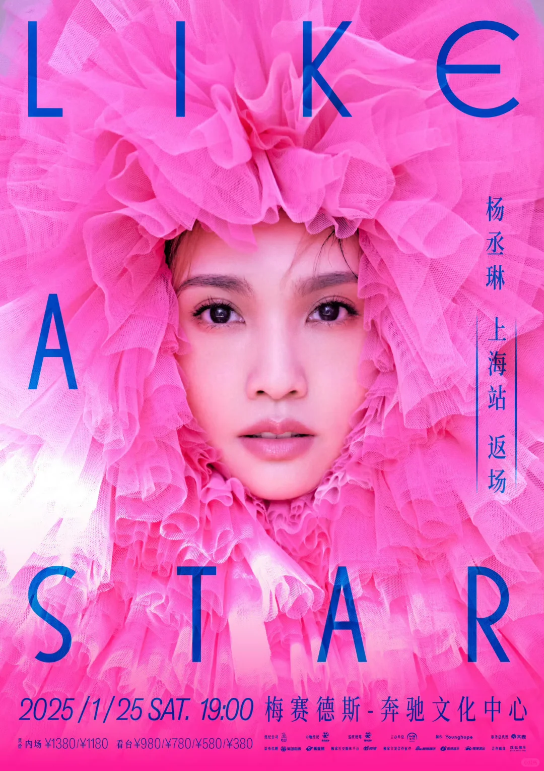 杨丞琳2025年1月25日上海演唱会返场