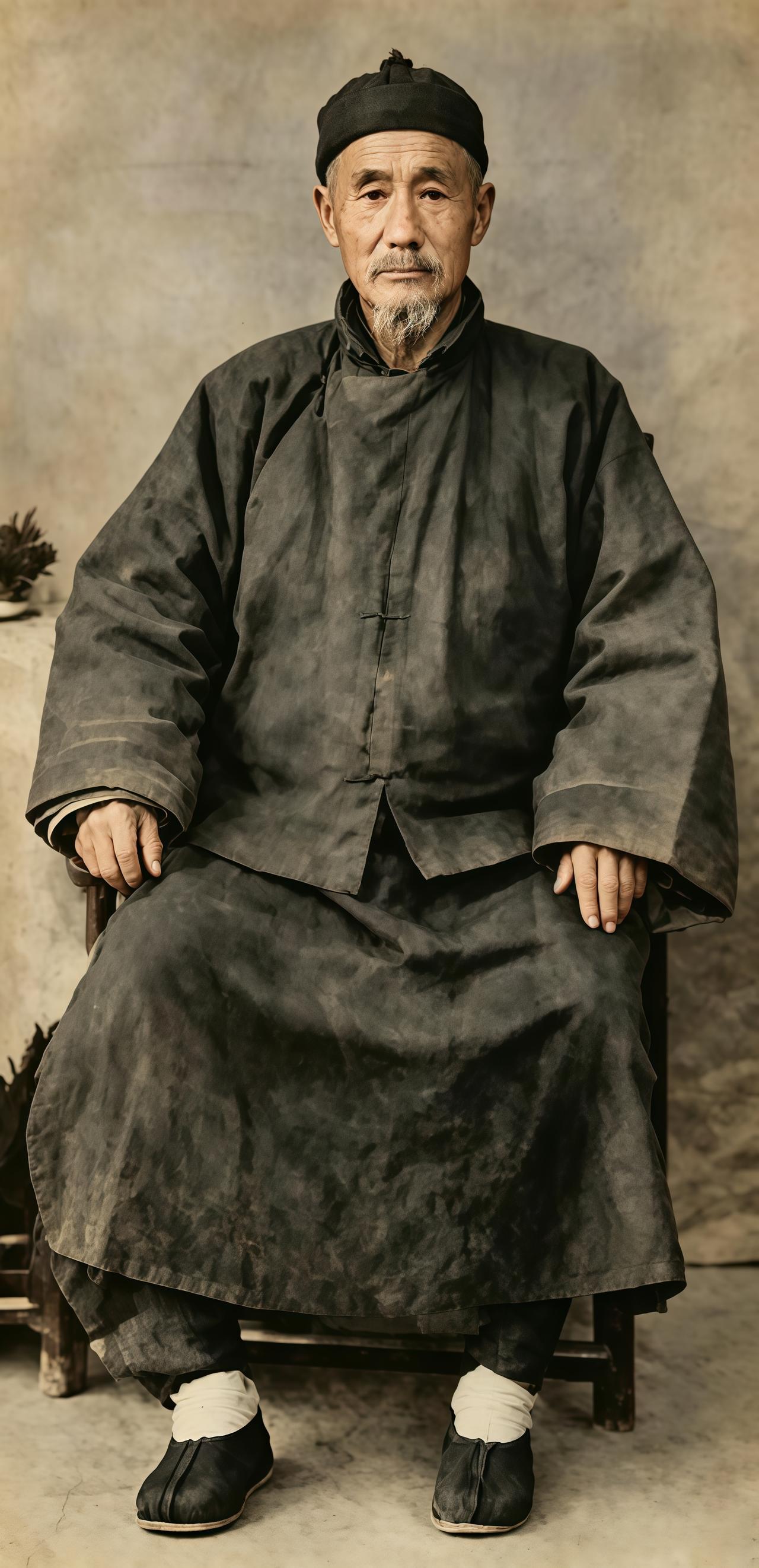 这位面容清癯、双目炯炯有神，身板挺直的老人年少时曾被称为神力少年。十三岁时，他双
