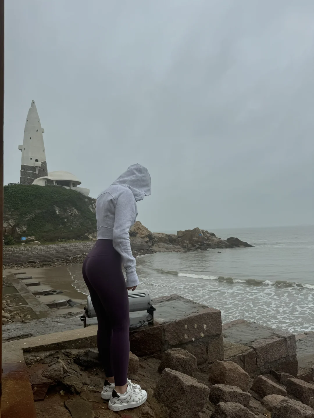 美女与海