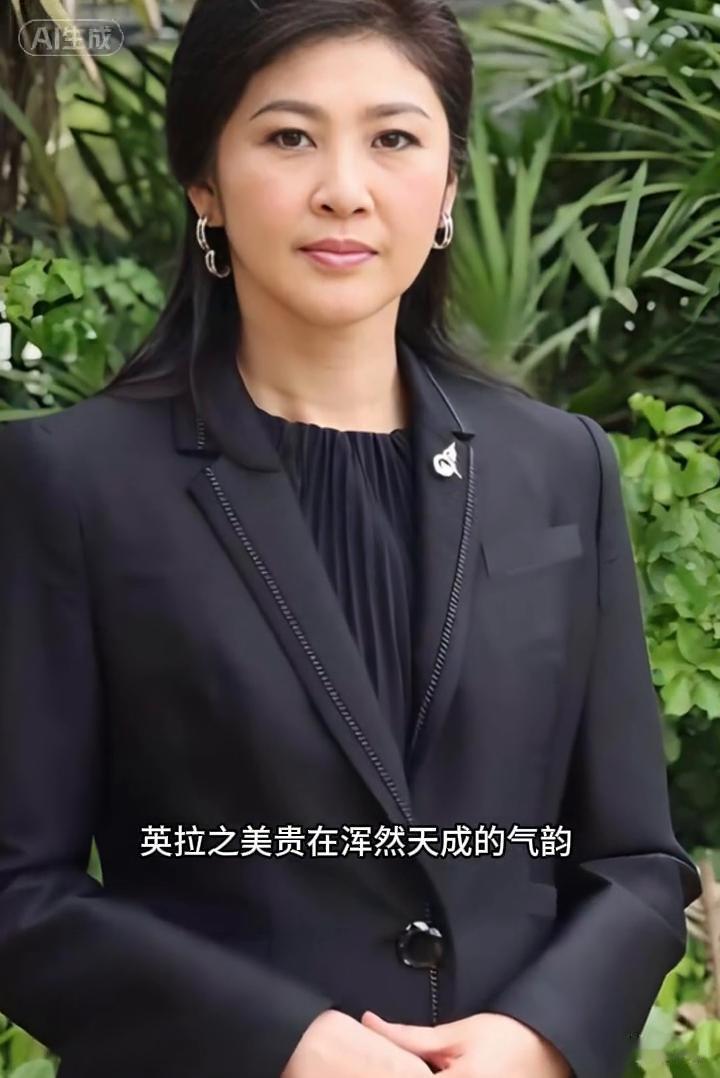 英拉之美贵在浑然天成的气韵，高挑身形仪态大方，眉眼缱绻似韵诗，暖心笑容感染力十足