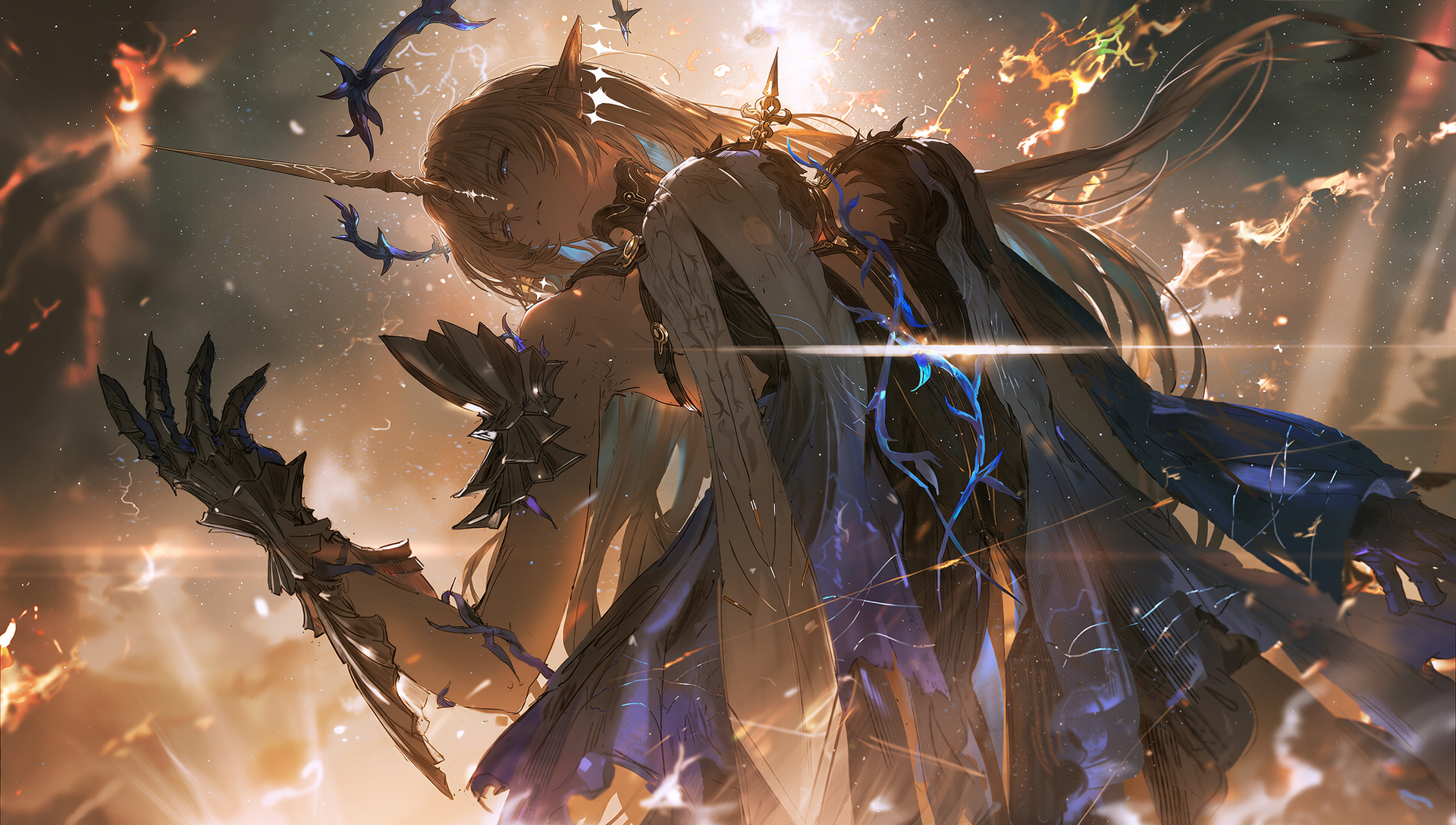 动漫[超话]画师:烨澪 ​​​