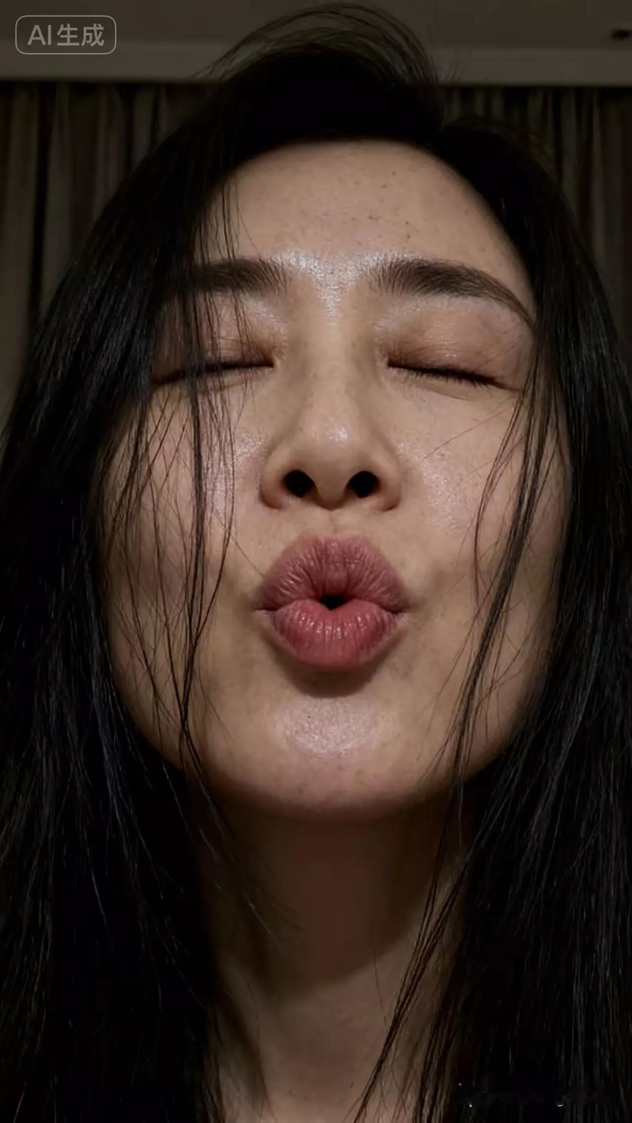 如果你半夜突然醒来，发现面前有一张这样的脸，你会不会吓个半死呢？