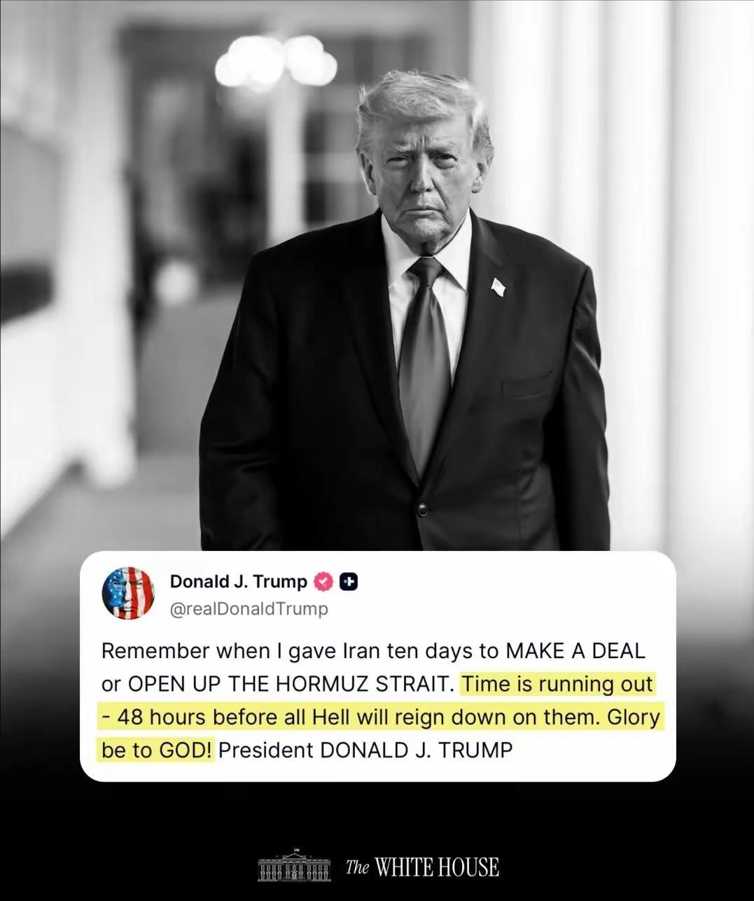 现在整个西方媒体都在疯传特朗普已经挂了，万斯马上就要上台接任总统宝座。
这则足以