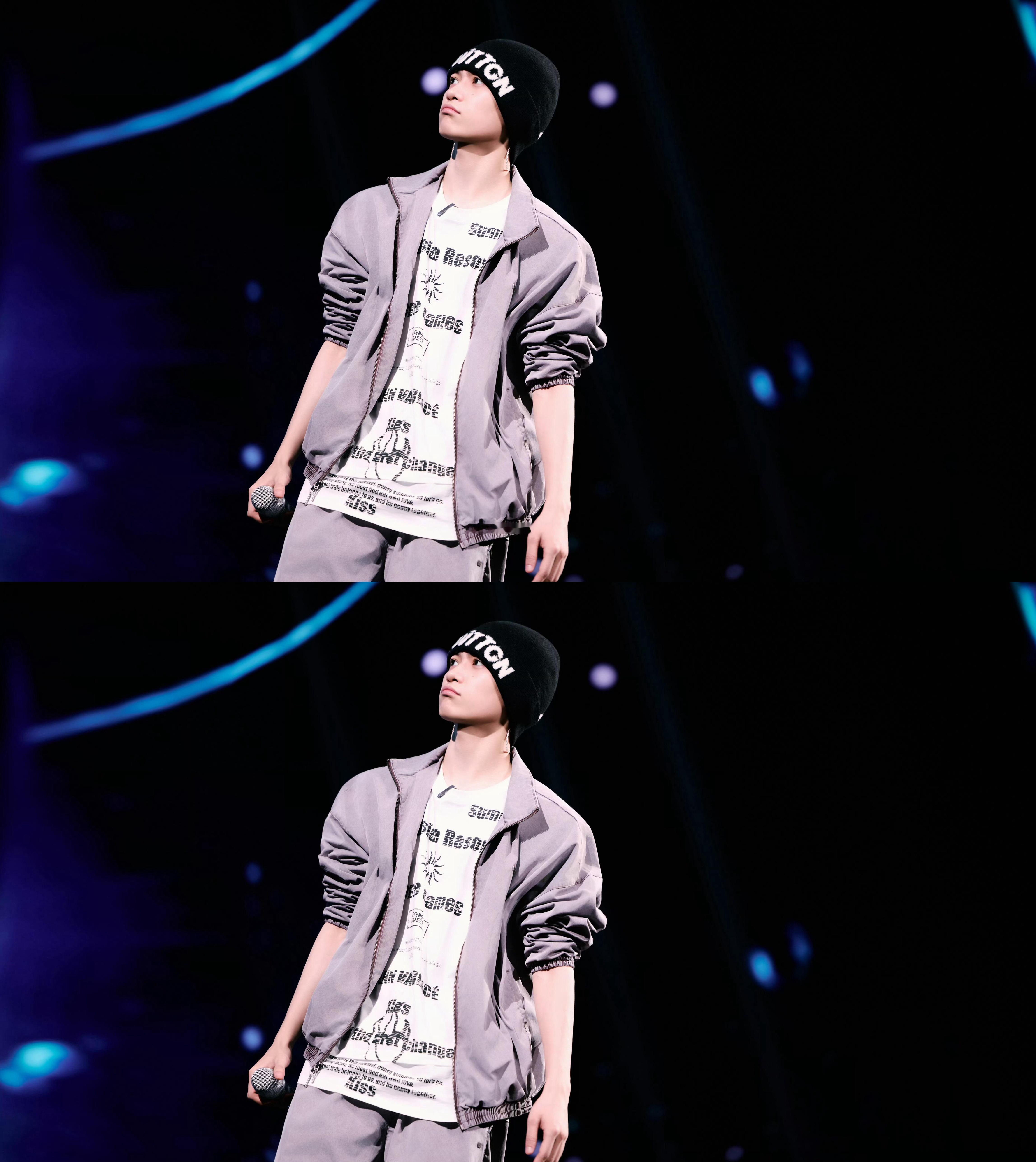 梓渝武汉演唱会彩排照片 梓渝武汉演唱会彩排片 可爱嘟嘟嘴 期待发色惊喜 梓渝演出