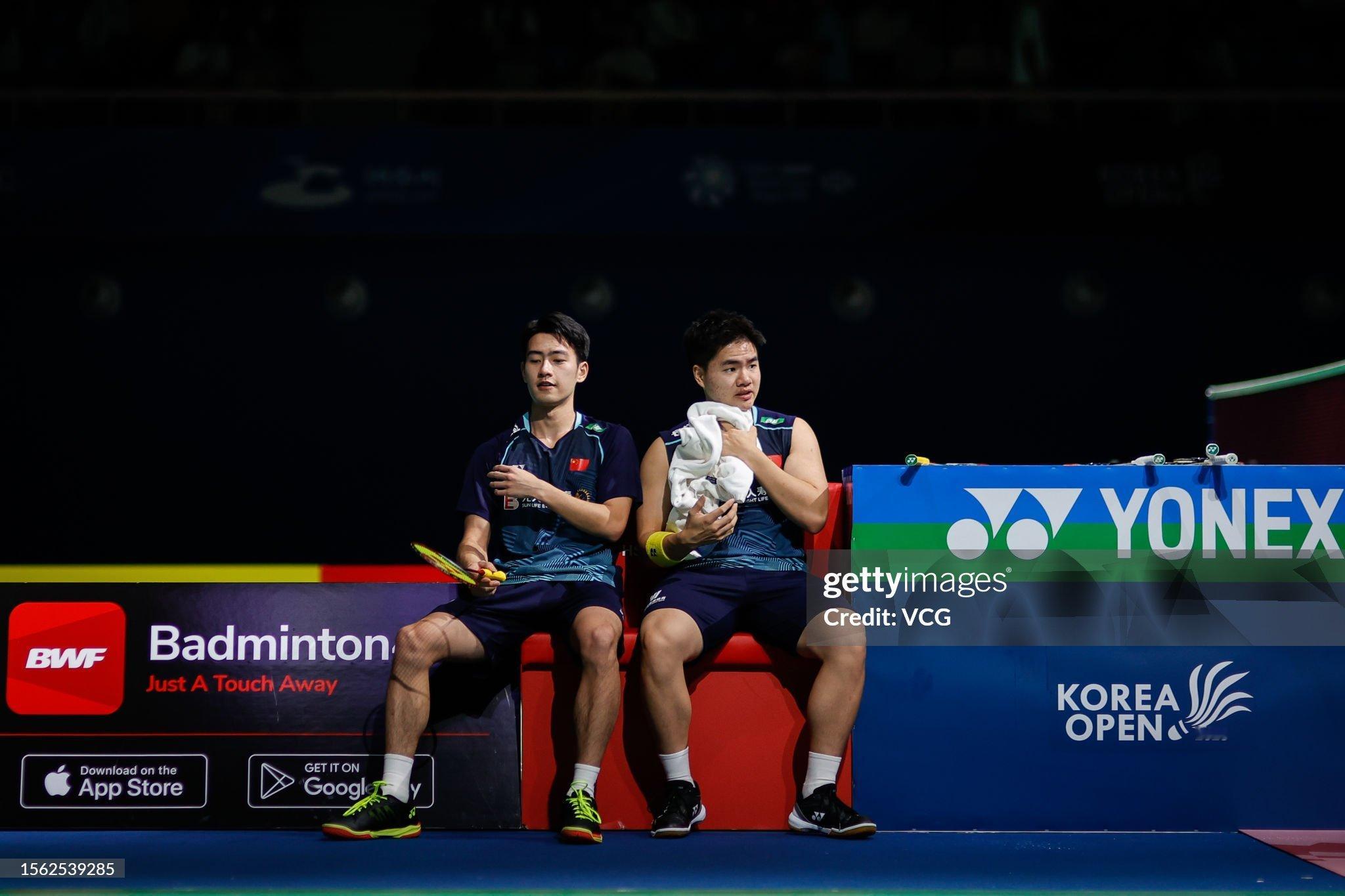 梁王驾到 梁王组合 梁王加油 -赛事图文-2023韩国羽毛球公开赛2023072