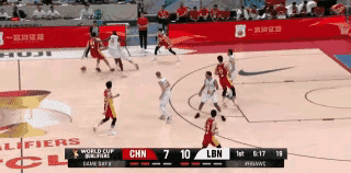 杨瀚森[超话]干得漂亮瀚森！首节结束中国男篮23:14领先9分。杨瀚森替补登场7