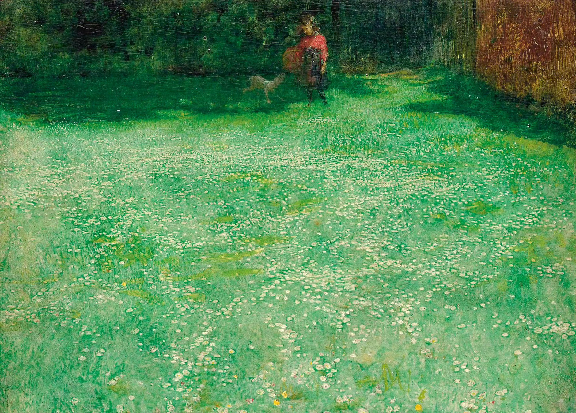 19世纪英国拉斐尔前派画家Arthur Hacker（1858–1919）的作品