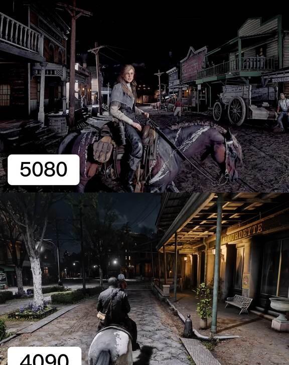 不兑🤔怎么感觉5080的画面效果更好？
数码大玩家 画质天花板 显卡 游戏 游