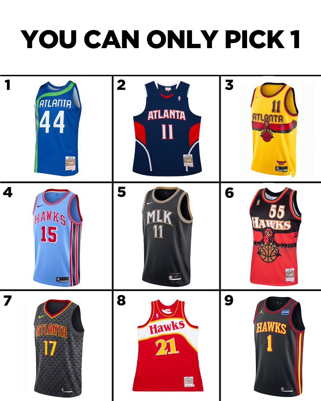 我会选6 你们呢？nba ​​​