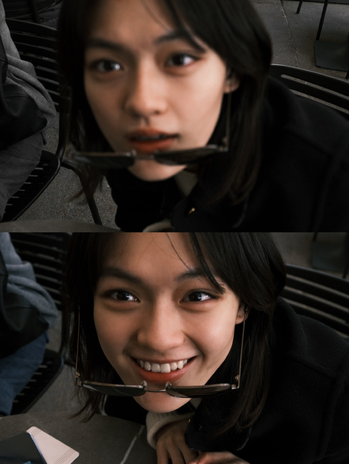 文淇完全是文艺片女主来的