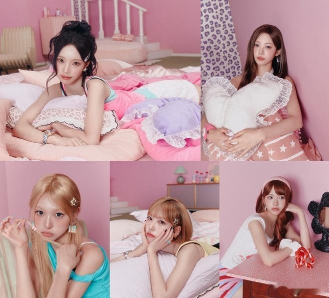 RESCENE公开《Pretty Girl》个人概念照！粉色Kitsch+Lov