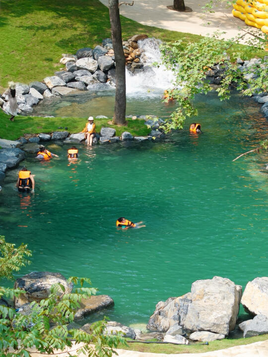 怕热的冲冲冲，杭州🚗1h就能到的山谷冷泉❗️