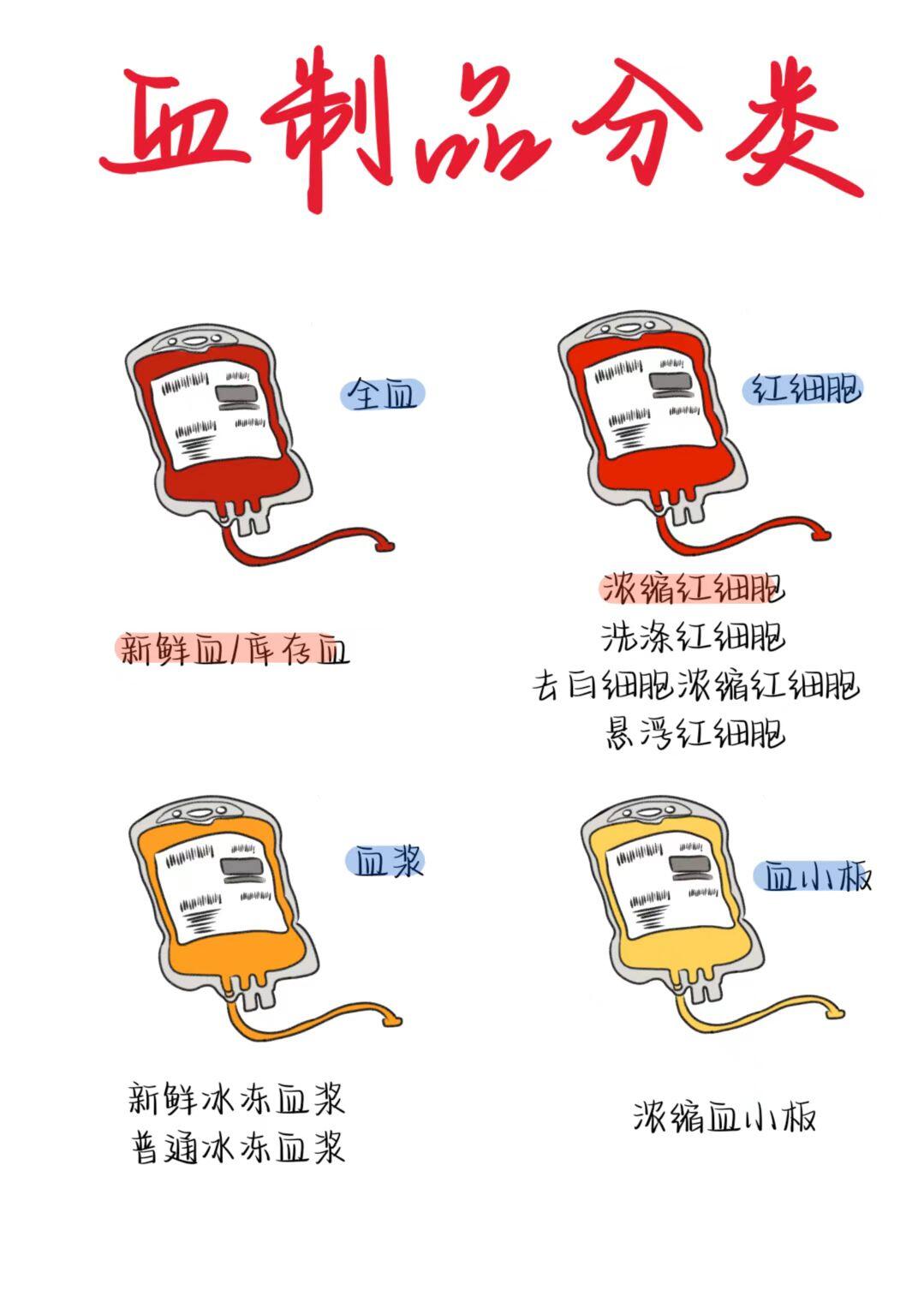 医学生笔记——血制品分类
