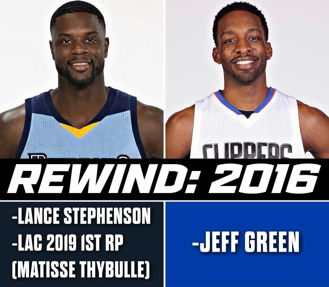 篮天下 2016年曾发生过的球员交易，你还记得哪一个？Images via nb