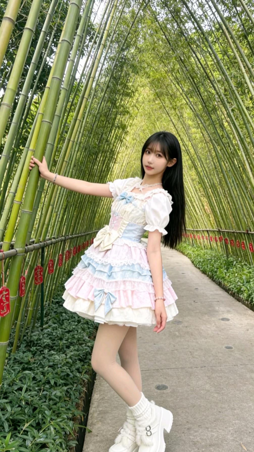 下联：竹秀绿沾霖露青
个人观点，仅供参考