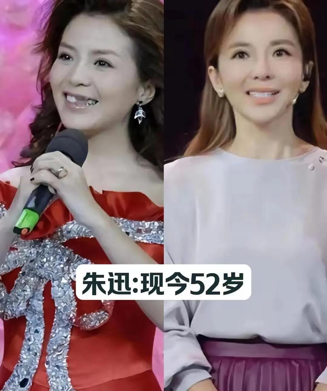 朱迅52岁依旧光彩照人，岁月在她身上留下的只有魅力！