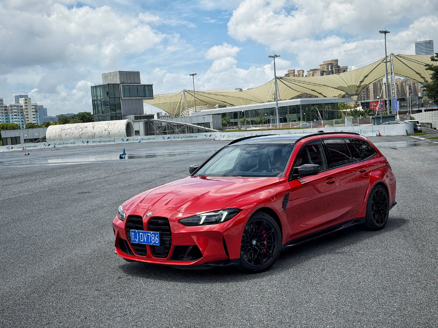 天气不错，漂移大家都会了吧？欣哲频道宝马m3宝马m3touring 上海·BMW