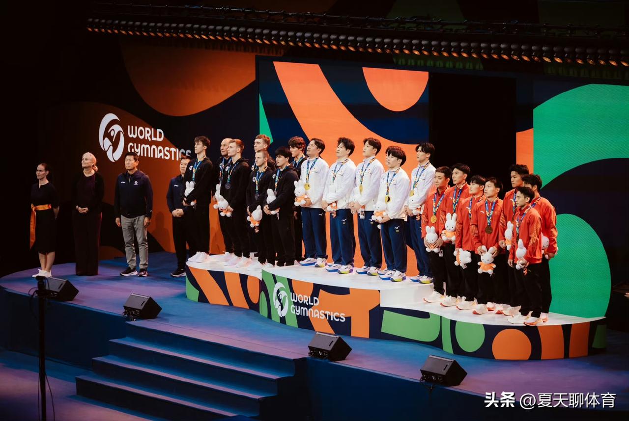 中国男子体操赢在了未来！亚运会上中国男子体操队全主力，以255.095分夺冠！鹿