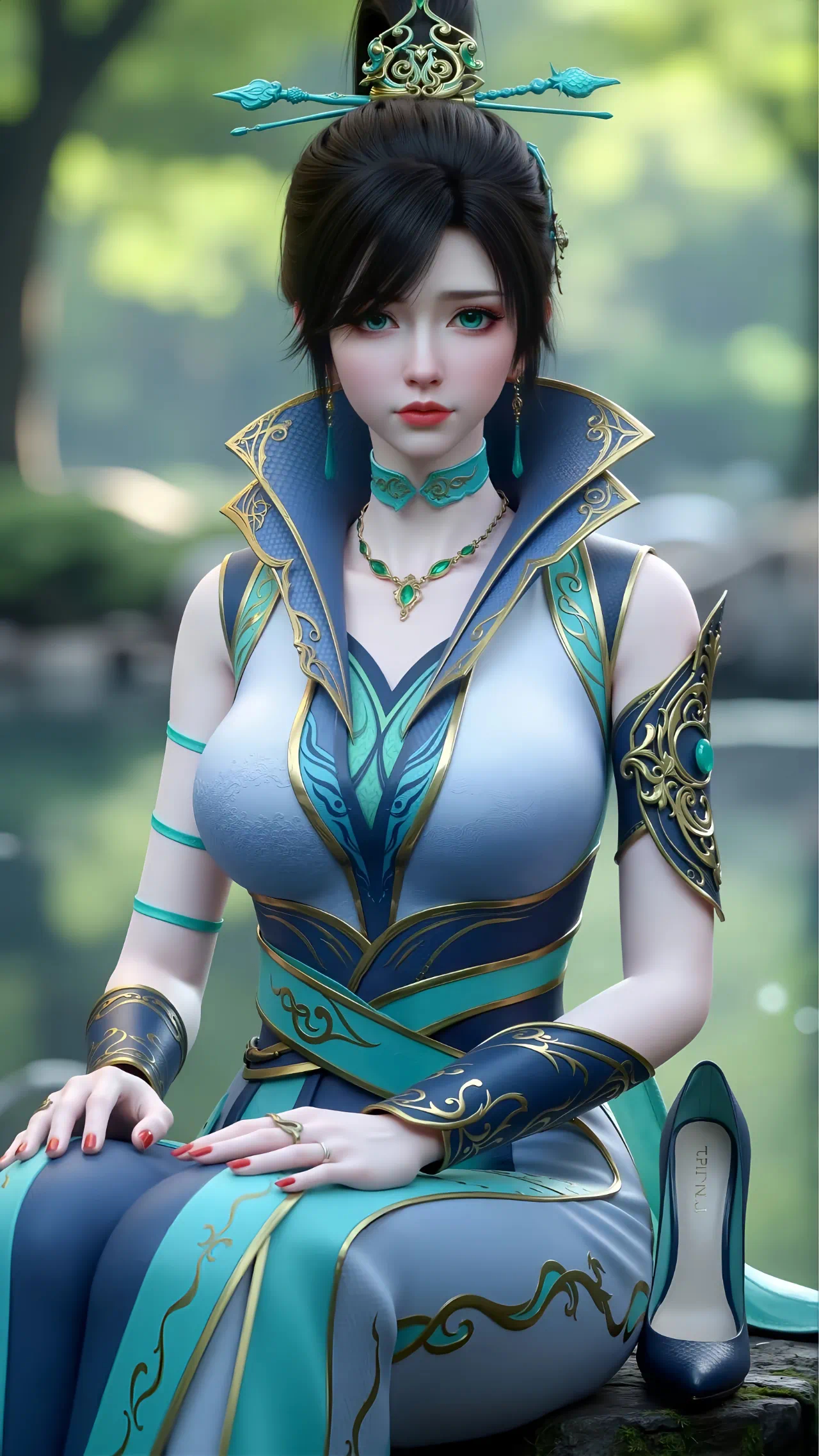 斗破苍穹国产动漫动漫星域[超话] 青鳞 【精致美图】其实，无论是青鳞还是小医仙，