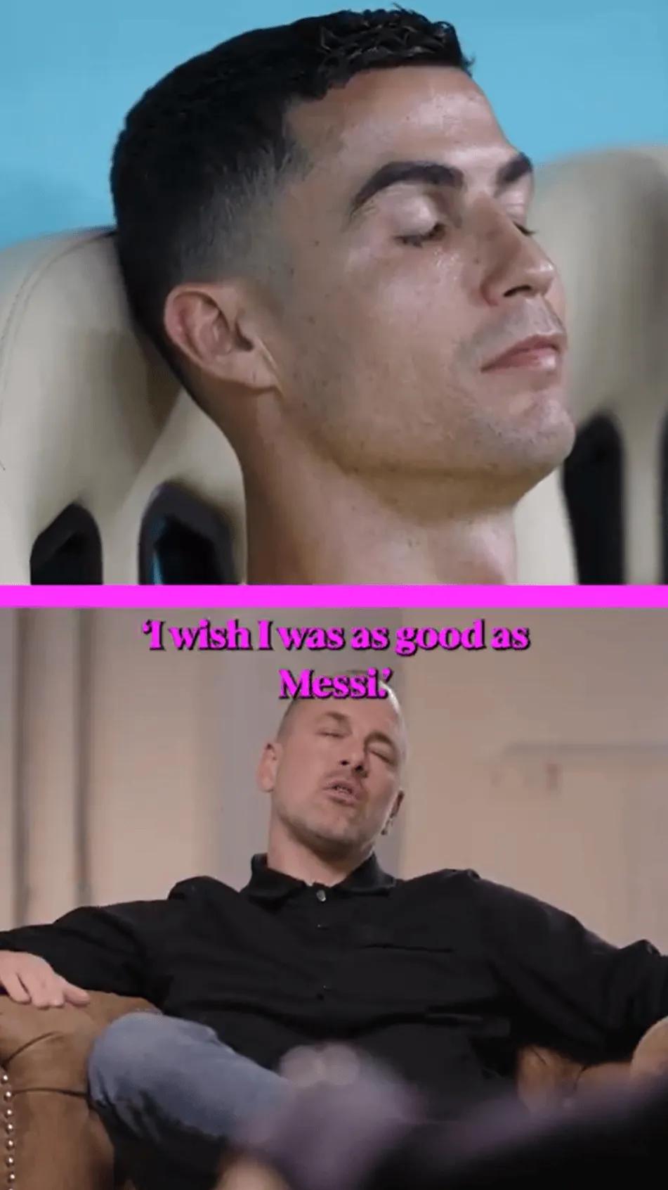 乔-科尔：C罗大概每晚睡前会想，自己能像梅西那么强就好了
3月29日讯，近日，在