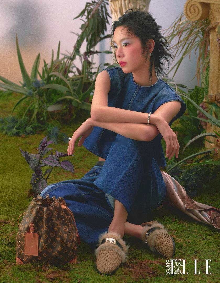 🌱向春而行，破土新生！庄达菲SuperELLE封面，解锁2026年3月刊，以冷