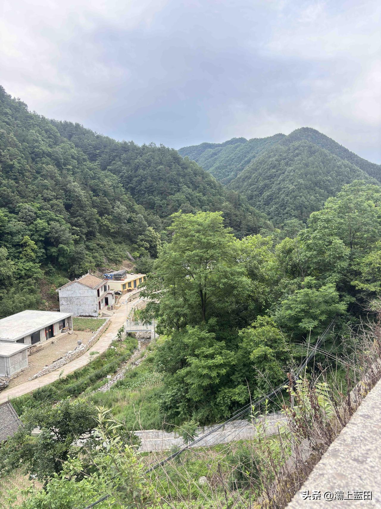 商洛秦峰村随拍，位于312国道边，不过这村子比国道地势低多了，在沟底里。这个31