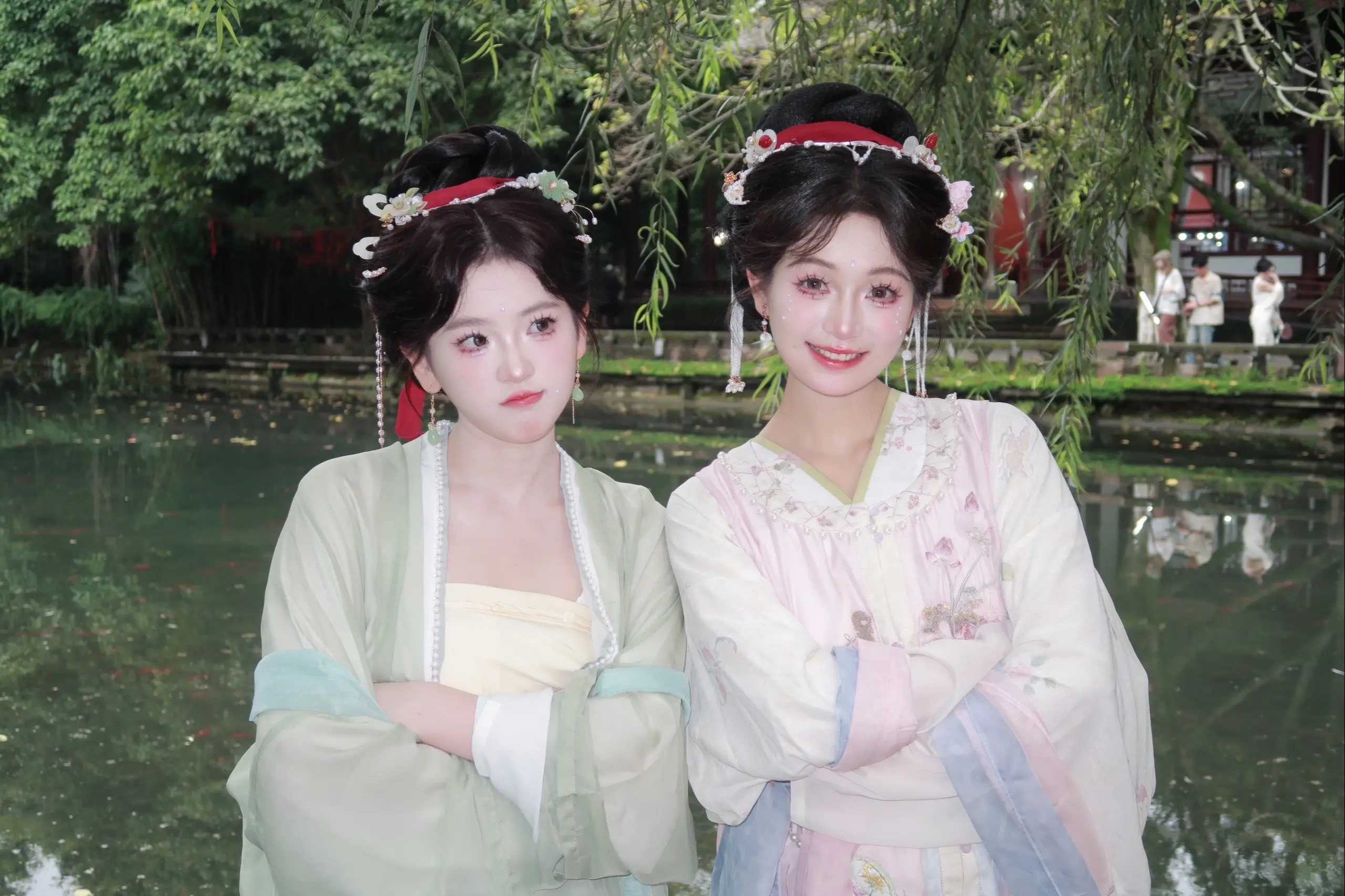 宋制珍珠妆拍出来也太美了！姐妹们都去冲这套
