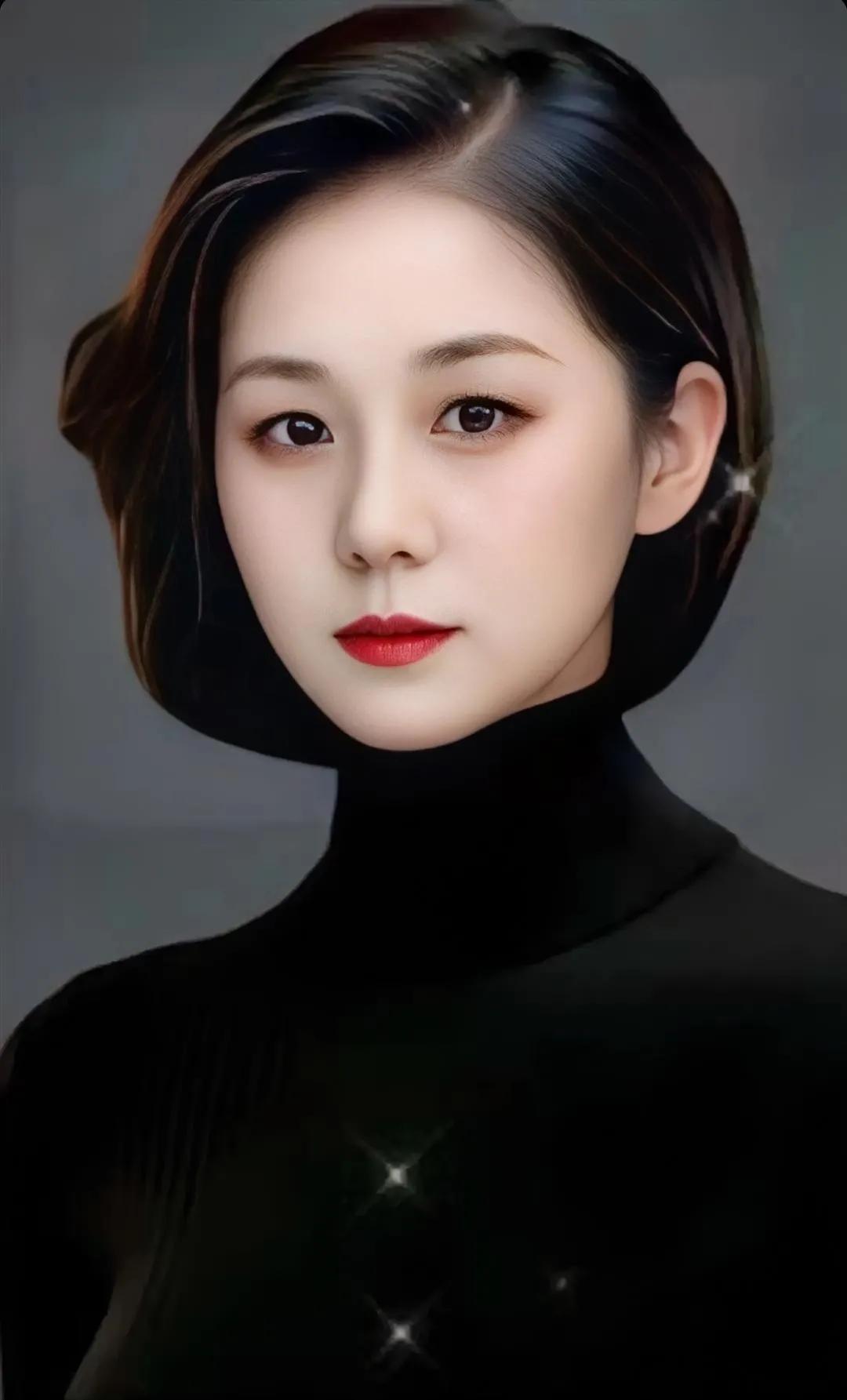 优雅黑衣美人，闪耀星芒，自信满满！美艳迷人震人心 灵动女神美如画